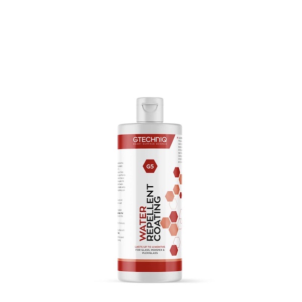 Gtechniq G5 Trattamento No-Acqua Vetro e Plexiglass 100 ml