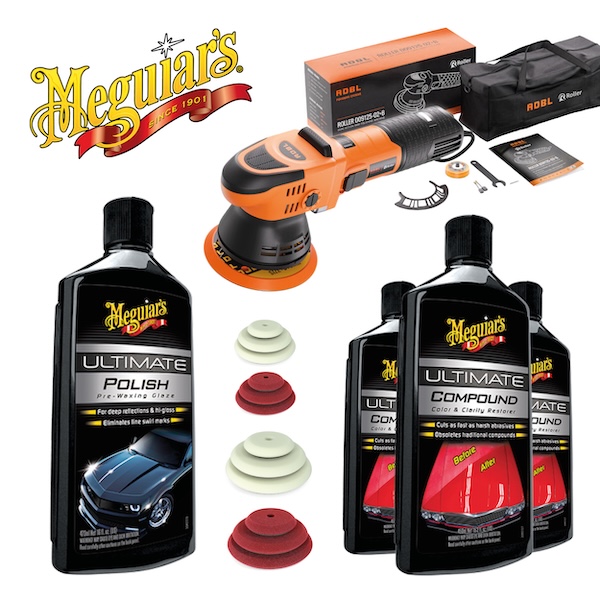 Lucidatrice Rotorbitale + Meguiars