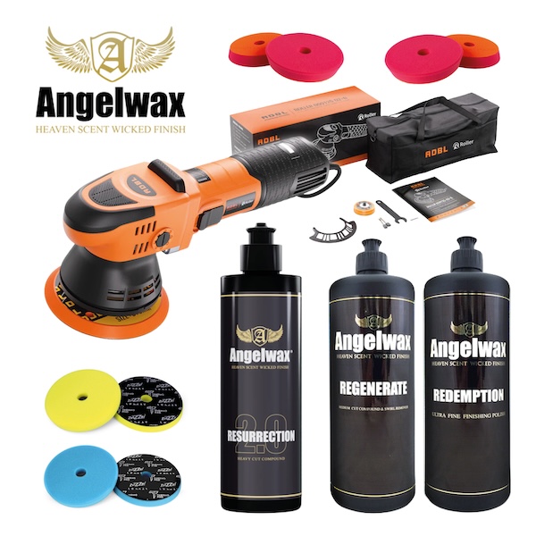 Lucidatrice Rotorbitale + Angelwax