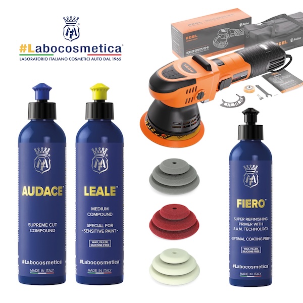 Lucidatrice Rotorbitale + Labocosmetica