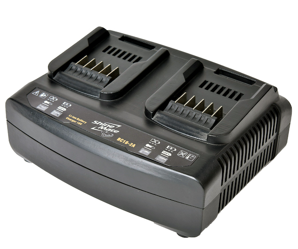 ShineMate Cordless Carica Batteria Doppio