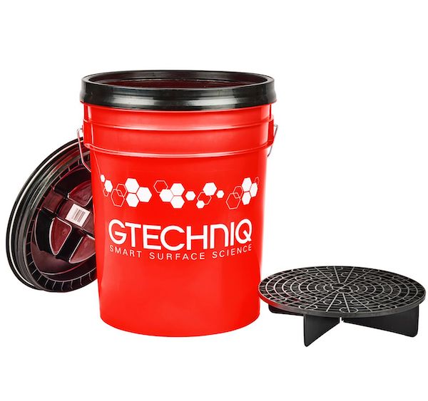 Gtechniq Secchio Rosso + Griglia + Coperchio