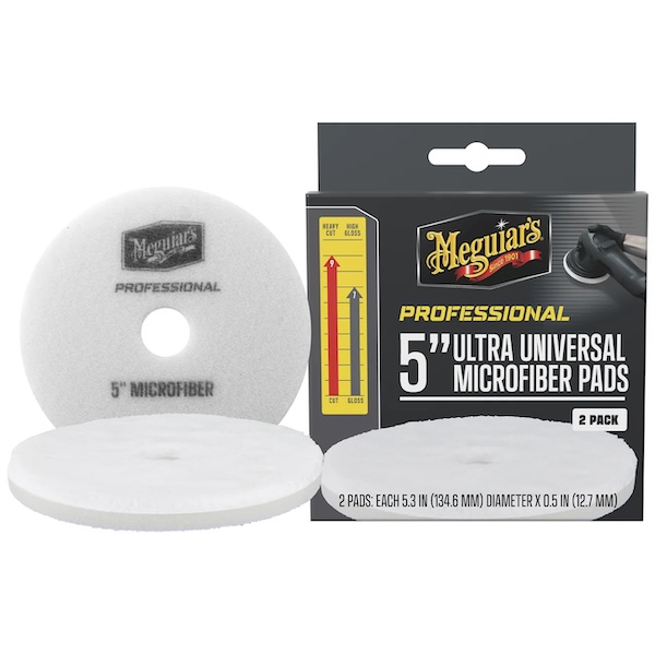 Meguiars Tampone in Microfibra Bianco 2 pezzi