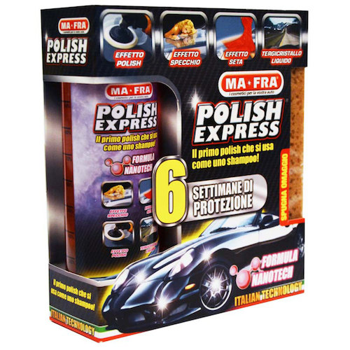 [H0420] MaFra Polish Express 250 ml + Sponge Kit