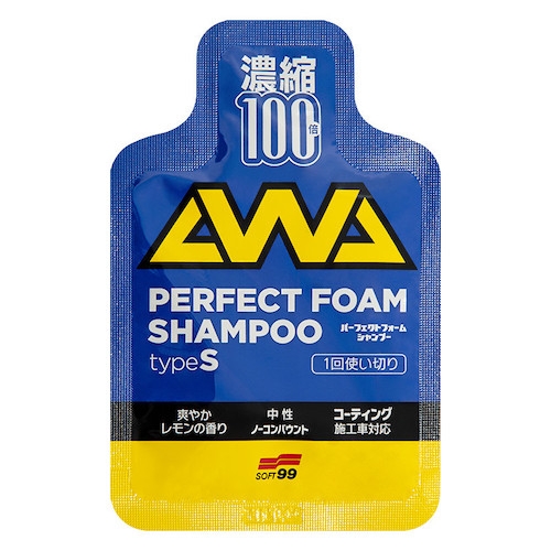 [04943] Soft99 Perfect Foam Shampoo 11 ml