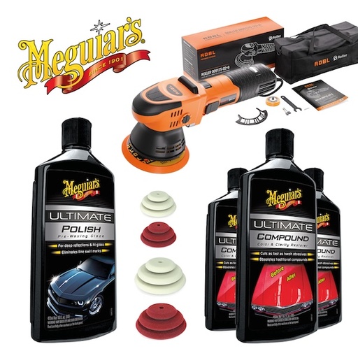 [mixEROMEG] Lucidatrice Rotorbitale + Meguiars