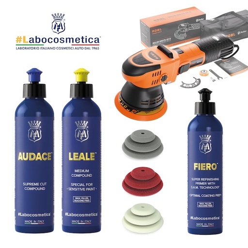 [mixEROLABO] Lucidatrice Rotorbitale + Labocosmetica