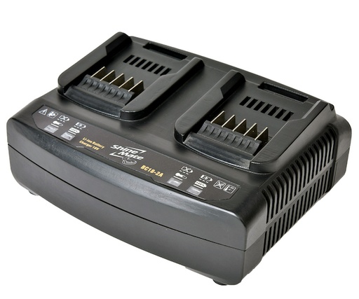 [1APR-BC182] ShineMate Cordless Carica Batteria Doppio