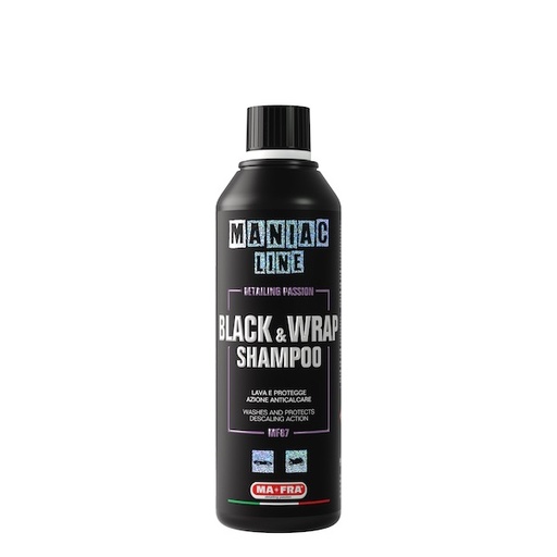[MF87] MaFra Maniac Black & Wrap Shampoo 500 ml