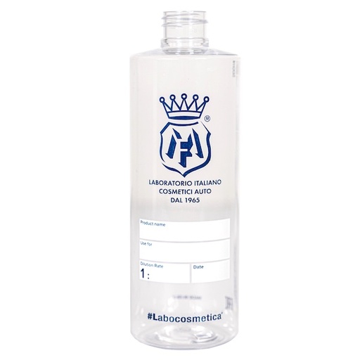 [A0926] Labocosmetica Flacone Graduato 500 ml - No Spray!