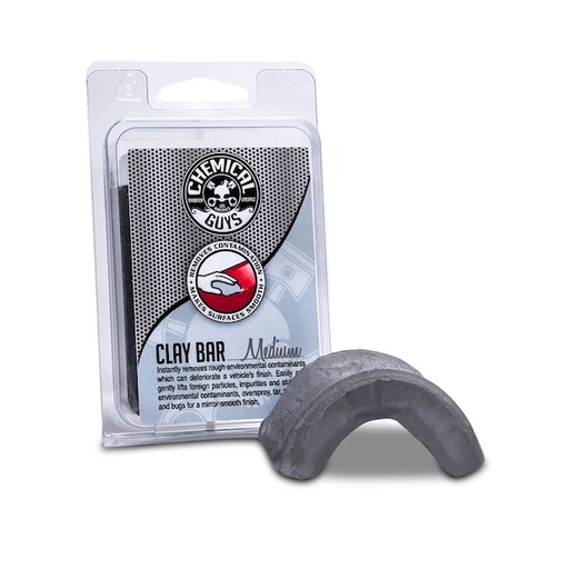 [CLY_402] Chemical Guys Clay Bar Media Grigia 100 gr