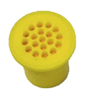 [DW590.200.113] De Witte E-Foam Ricambi Ugello Giallo