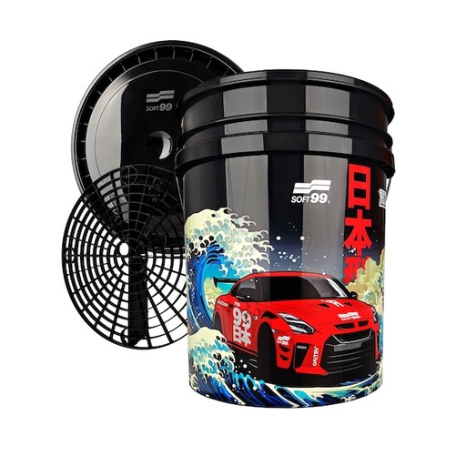 [BUCKET_SOFT99] Soft99 Secchio + Coperchio + Griglia