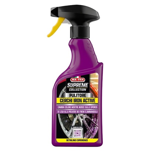 [H1246] MaFra Supreme Pulitore Cerchi Iron Active 500 ml
